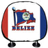 Belize Flag Headrest Cover Headrest Cover Belize One Size